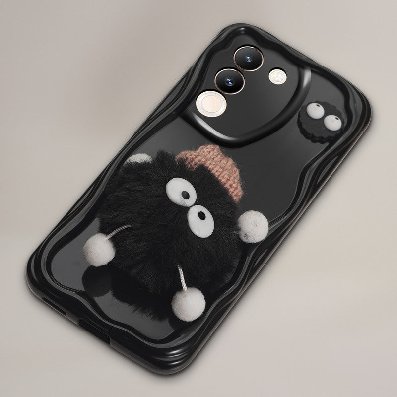 Wave Cute 3D Cartoon Back Cover Case for Vivo Y200 5G