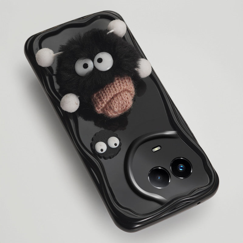 Wave Cute 3D Cartoon Back Cover Case for Realme C67 5G