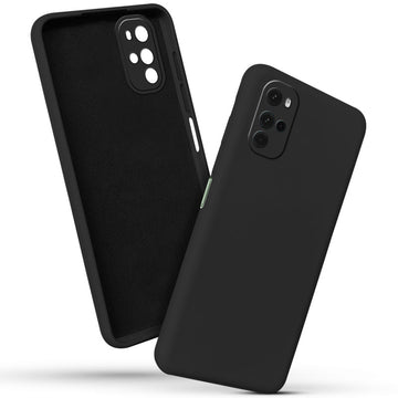 Premium Matte Silicone Back Cover for Motorola Moto G22