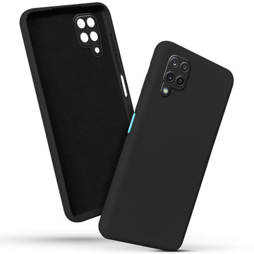 Premium Matte Silicone Back Cover for Samsung A12