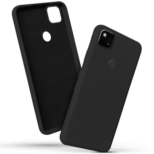 Premium Matte Silicone Back Cover for Google Pixel 4A 4G