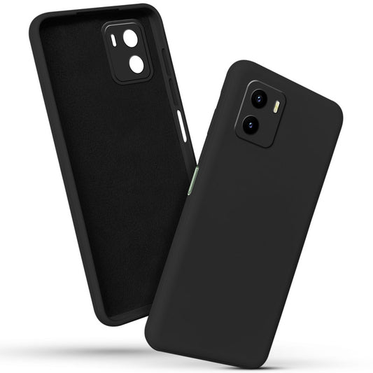 Premium Matte Silicone Back Cover for Vivo Y15S