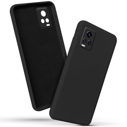 Premium Matte Silicone Back Cover for Vivo V20