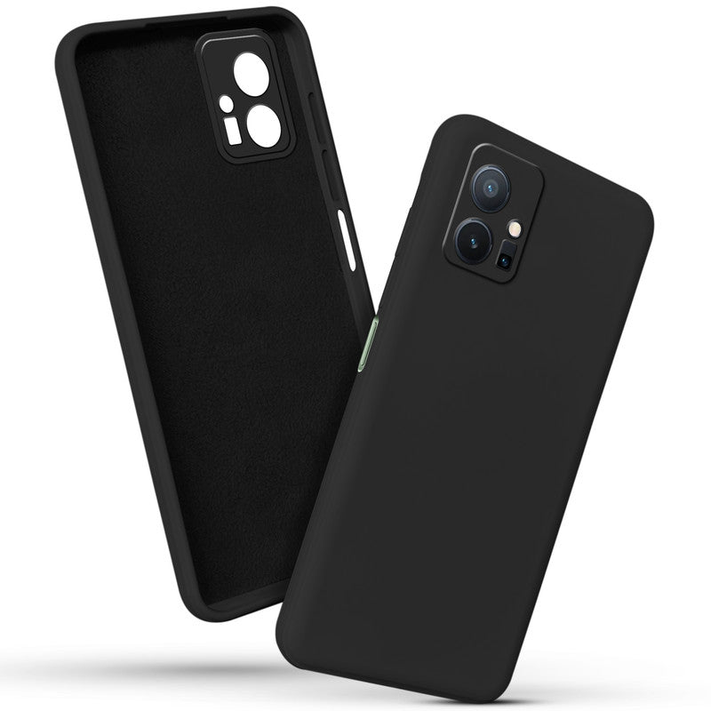 Premium Matte Silicone Back Cover for Vivo T1 5G