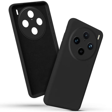 Premium Matte Silicone Back Cover for Vivo X100 Pro 5G