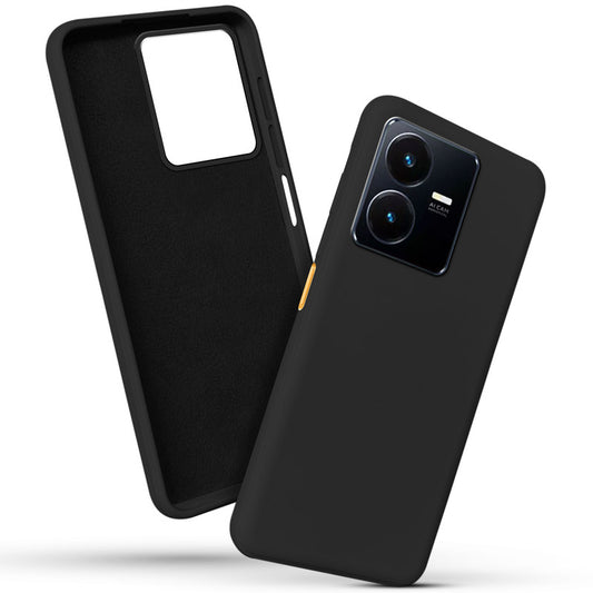 Premium Matte Silicone Back Cover for Vivo Y22