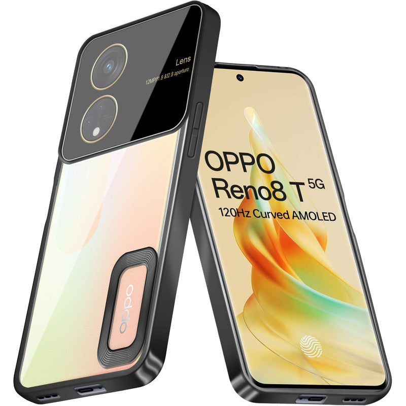 Transparent Camera Lens Protection Back Cover for Oppo Reno 8T 5G
