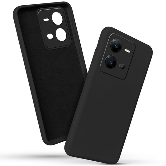 Premium Matte Silicone Back Cover for Vivo V25 5G