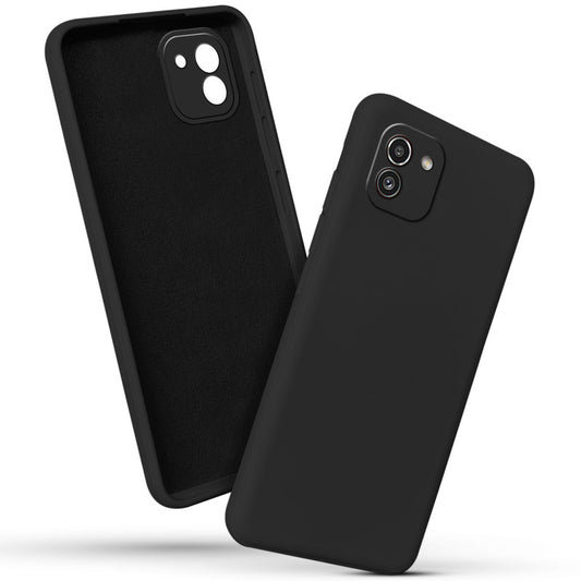 Premium Matte Silicone Back Cover for Samsung A03