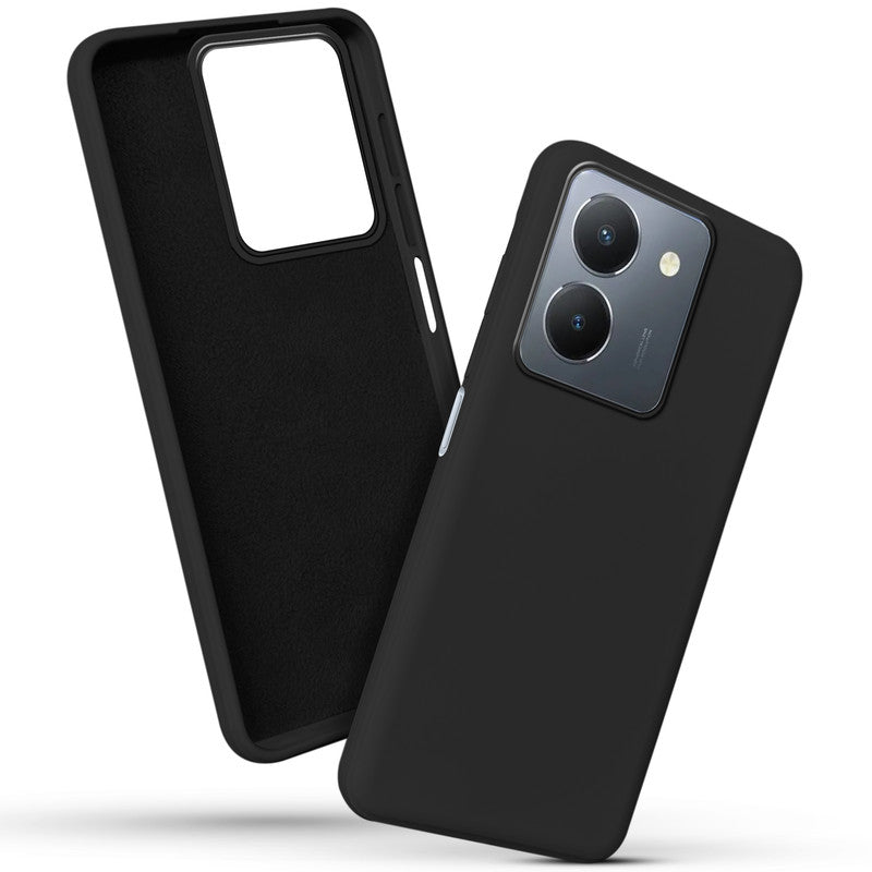 Premium Matte Silicone Back Cover for Vivo Y36 4G