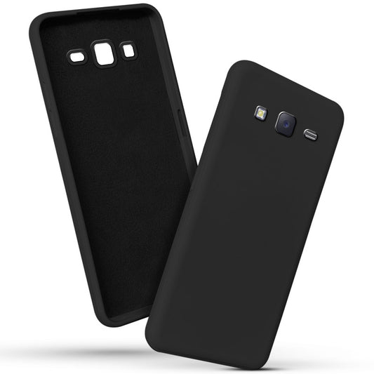 Premium Matte Silicone Back Cover for Samsung J7 2015