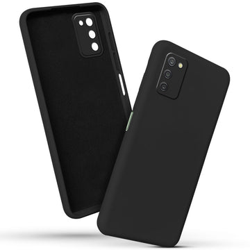 Premium Matte Silicone Back Cover for Samsung A03s