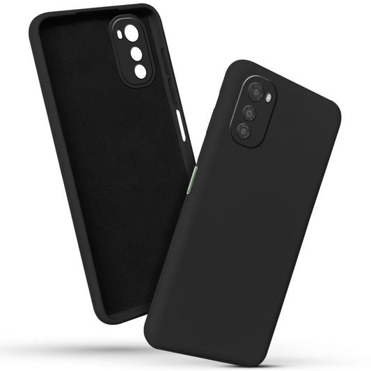 Premium Matte Silicone Back Cover for Motorola Moto E32s