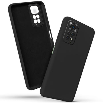 Premium Matte Silicone Back Cover for Redmi Note 11