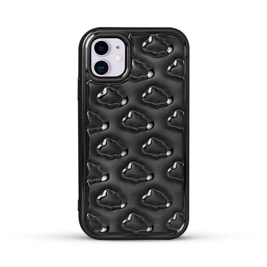 3D Cute Cloud Pattern Back Cover for Apple iPhone 11