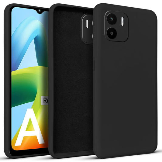 Premium Matte Silicone Back Cover for Redmi A1 2022