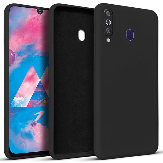 Premium Matte Silicone Back Cover for Samsung M30