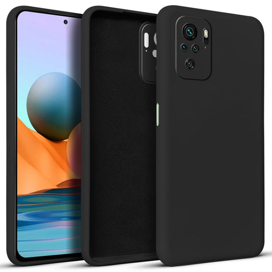 Premium Matte Silicone Back Cover for Redmi Note 10