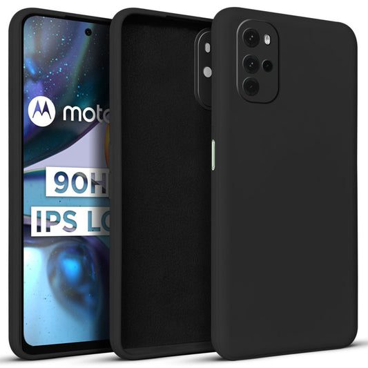 Premium Matte Silicone Back Cover for Motorola Moto G22