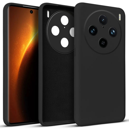 Premium Matte Silicone Back Cover for Vivo X100 Pro 5G