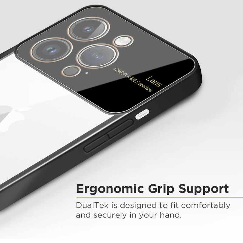 Clear Logo Cut Case with Raised Camera Guard for Apple iPhone 14 Pro