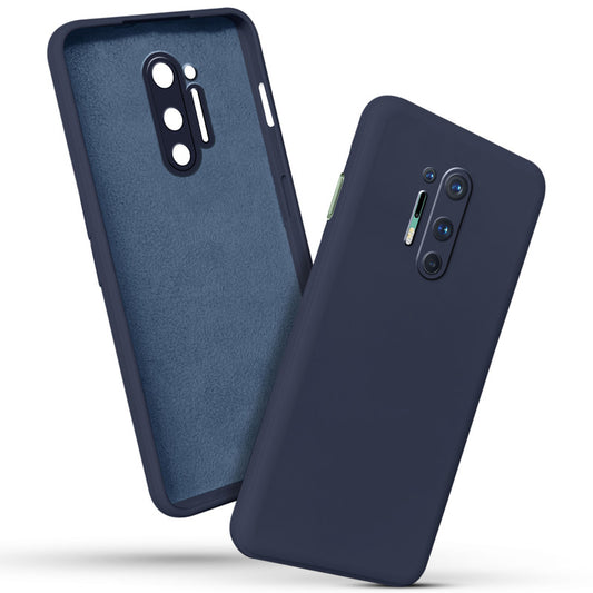 Premium Matte Silicone Back Cover for Oneplus 8 Pro