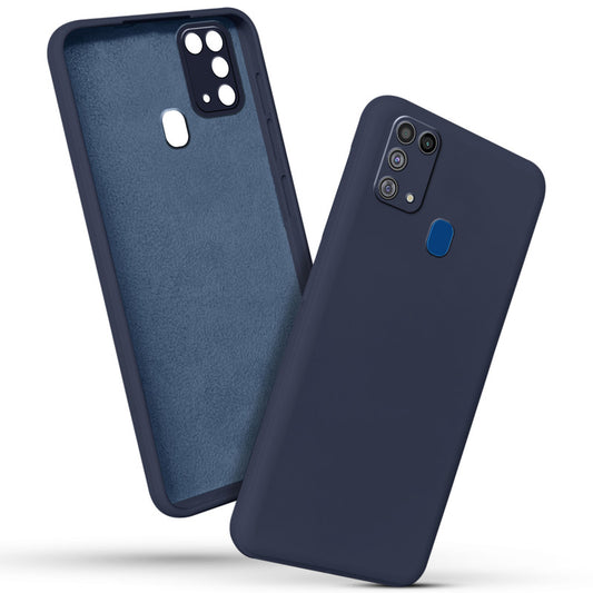 Premium Matte Silicone Back Cover for Samsung M31