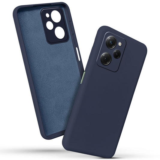 Premium Matte Silicone Back Cover for Poco X5 Pro 5G