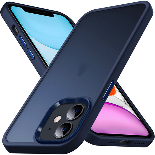 Translucent Matte with Shiny Camera Ring Back Cover for Apple iPhone 11