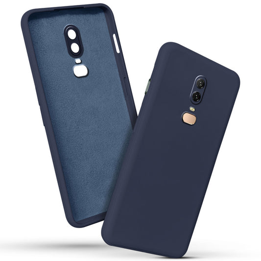 Premium Matte Silicone Back Cover for Oneplus 6