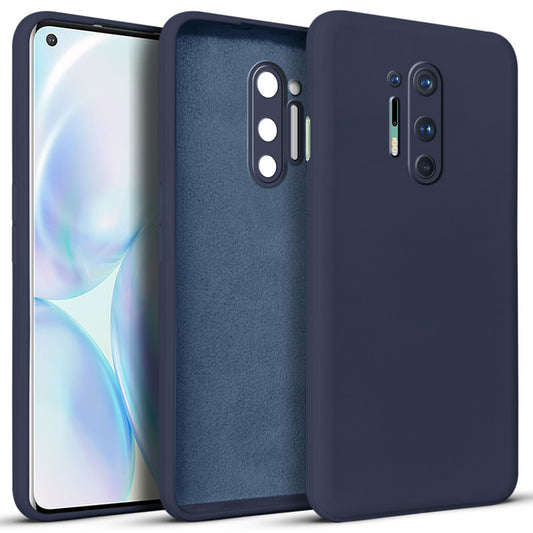 Premium Matte Silicone Back Cover for Oneplus 8 Pro