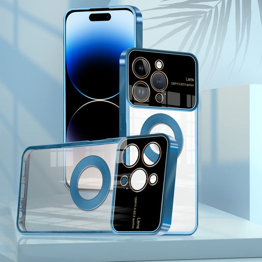 Clear Logo Cut Case with Raised Camera Guard for Apple iPhone 14 Pro