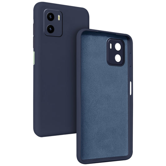 Premium Matte Silicone Back Cover for Vivo Y15S