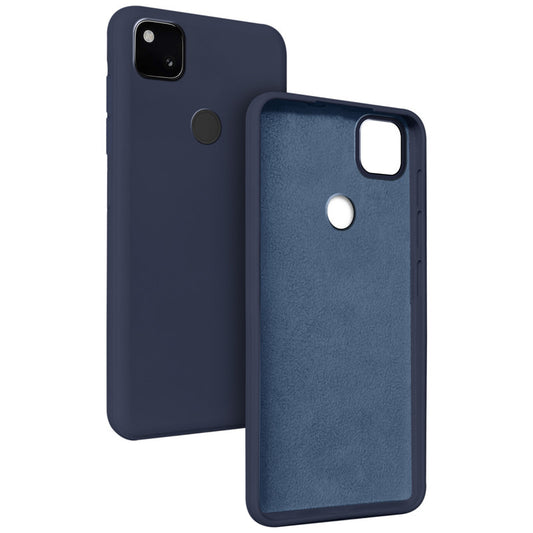 Premium Matte Silicone Back Cover for Google Pixel 4A 4G