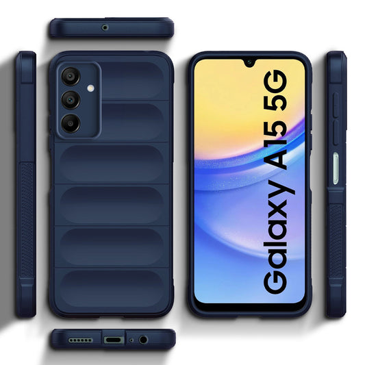Liquid Silicone Comfort Grip Soft Touch Matte TPU Case for Samsung A15 5G