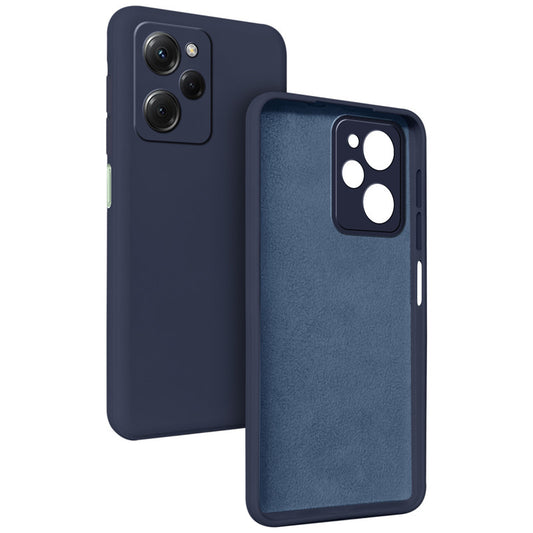 Premium Matte Silicone Back Cover for Poco X5 Pro 5G