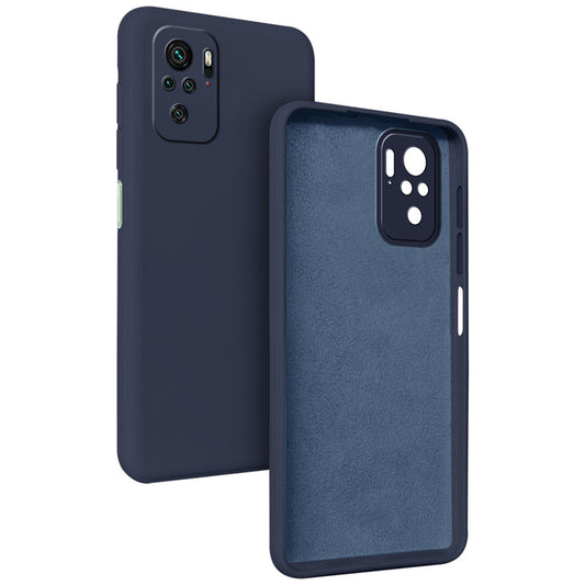 Premium Matte Silicone Back Cover for Redmi Note 10