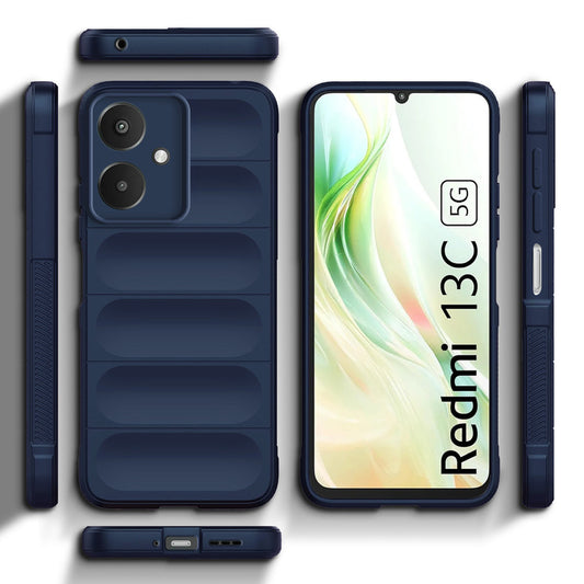 Liquid Silicone Comfort Grip Soft Touch Matte TPU Case for Redmi 13C 5G
