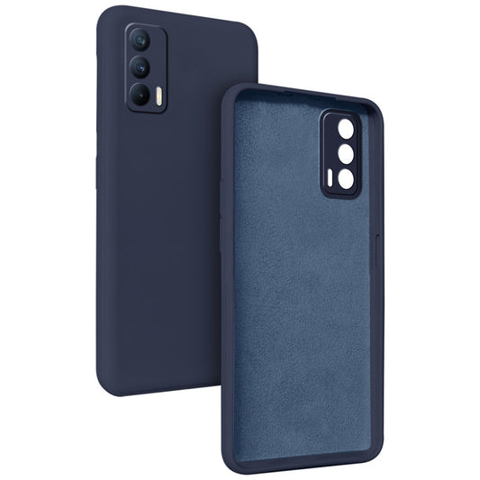 Premium Matte Silicone Back Cover for Realme X7