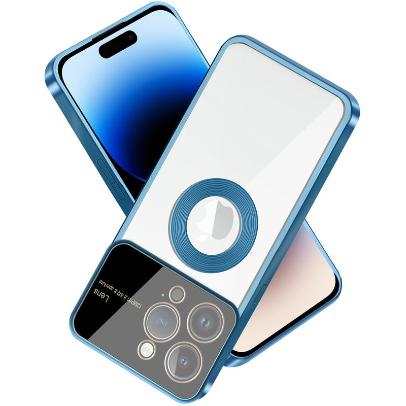 Clear Logo Cut Case with Raised Camera Guard for Apple iPhone 14 Pro