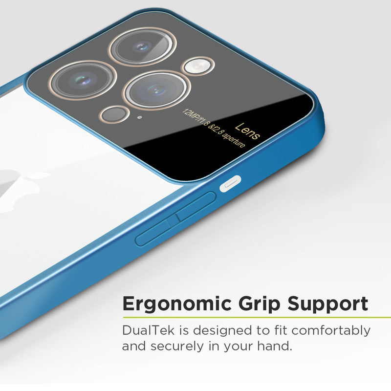 Clear Logo Cut Case with Raised Camera Guard for Apple iPhone 14 Pro