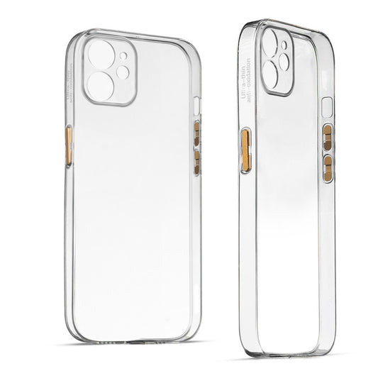 Transparent Back with Color Buttons Back Cover for Apple iPhone 11