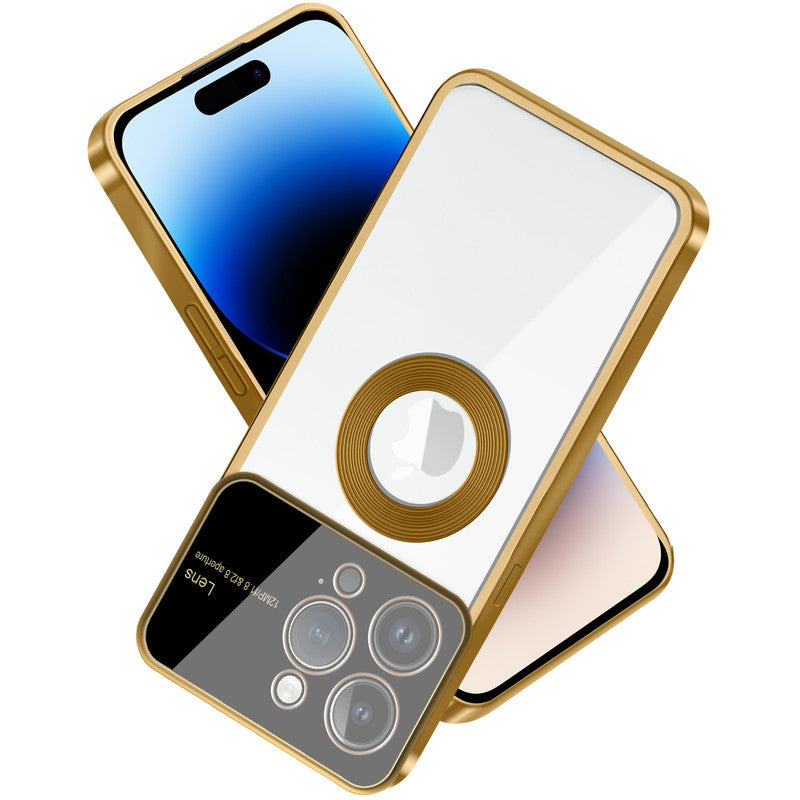 Clear Logo Cut Case with Raised Camera Guard for Apple iPhone 14 Pro