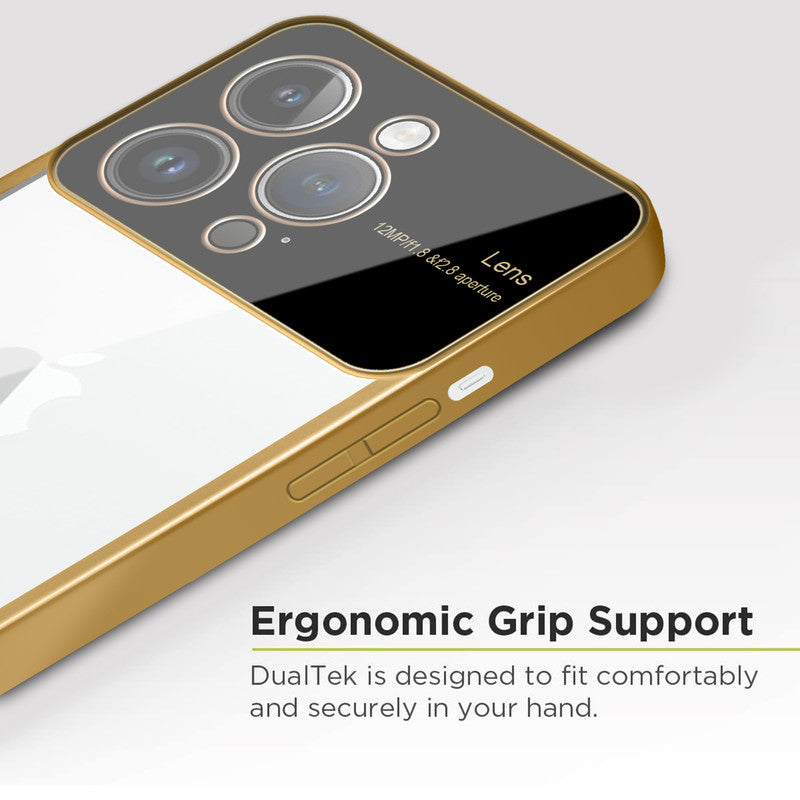 Clear Logo Cut Case with Raised Camera Guard for Apple iPhone 14 Pro