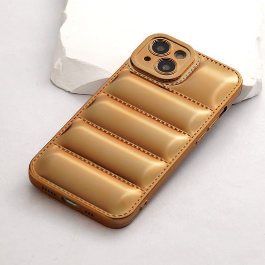 Soft Silicone 3D Shiny Puffer Pattern Case for Apple iPhone 14 Plus