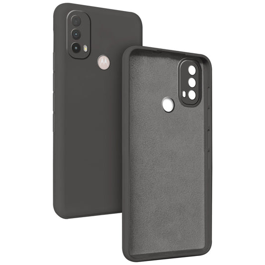 Premium Matte Silicone Back Cover for Motorola E40