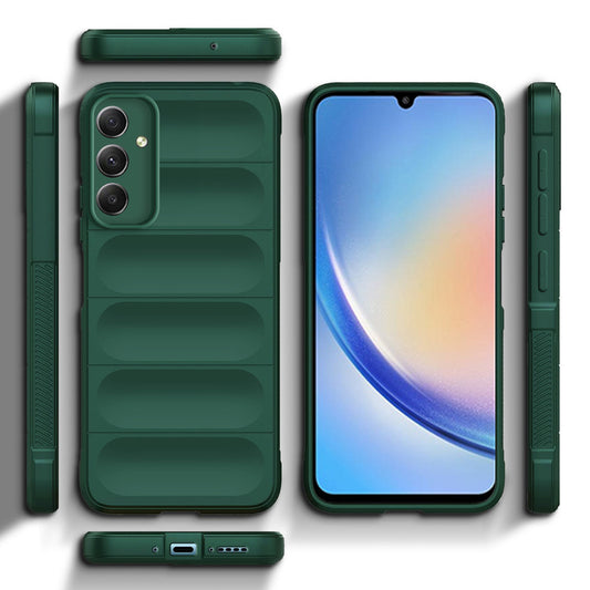 Liquid Silicone Comfort Grip Soft Touch Matte TPU Case for Samsung A35 5G