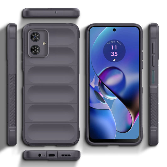 Liquid Silicone Comfort Grip Soft Touch Matte TPU Case for Motorola G54 5G