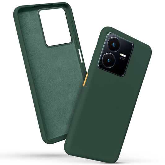 Premium Matte Silicone Back Cover for Vivo Y22