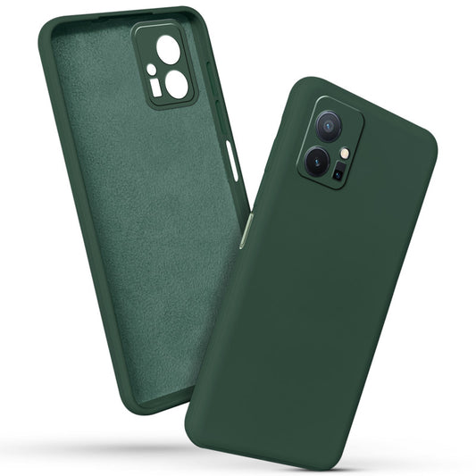 Premium Matte Silicone Back Cover for Vivo T1 5G